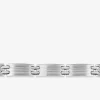Bracelet acier CARGO grands et petits maillons mat et brillant SO OR