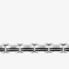 Bracelet acier CARGO maillons et céramique finition brillante SO OR