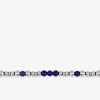 Bracelet acier et agate bleue SO OR