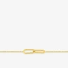 Bracelet acier souple avec ovals entrelacées SO OR