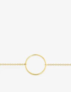Bracelet anneau 20 mm plaqué or SO OR