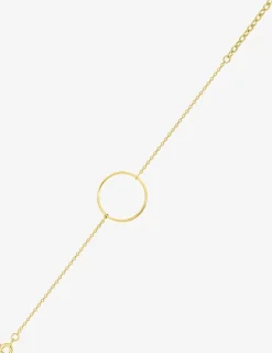 Bracelet anneau 20 mm plaqué or SO OR