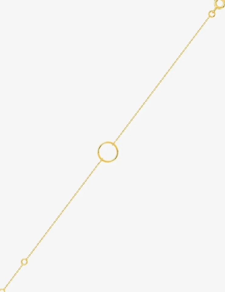 Bracelet anneau or jaune 750 ‰ SO OR