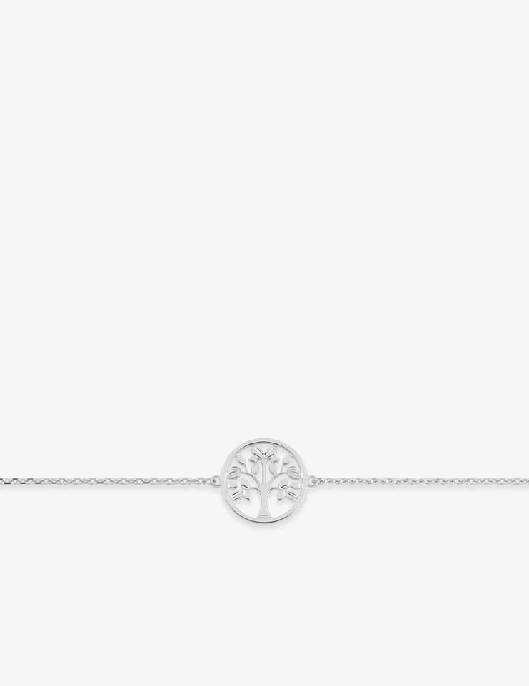 Bracelet arbre de vie en argent 925 ‰ rhodié SO OR
