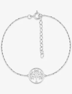 Bracelet arbre de vie en argent 925 ‰ rhodié SO OR