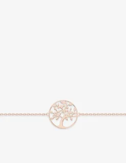 Bracelet arbre de vie plaqué or rose SO OR