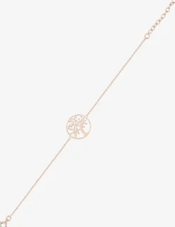 Bracelet arbre de vie plaqué or rose SO OR