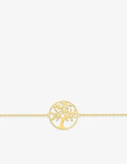 Bracelet arbre de vie plaqué or SO OR