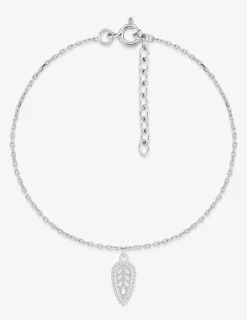 Bracelet argent 925 ‰ rhodié et motif pendant SO OR