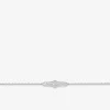 Bracelet argent 925 ‰ rhodié et oxydes de zirconium fantaisie SO OR