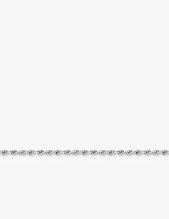 Bracelet argent 925 ‰ rhodié maille corde SO OR