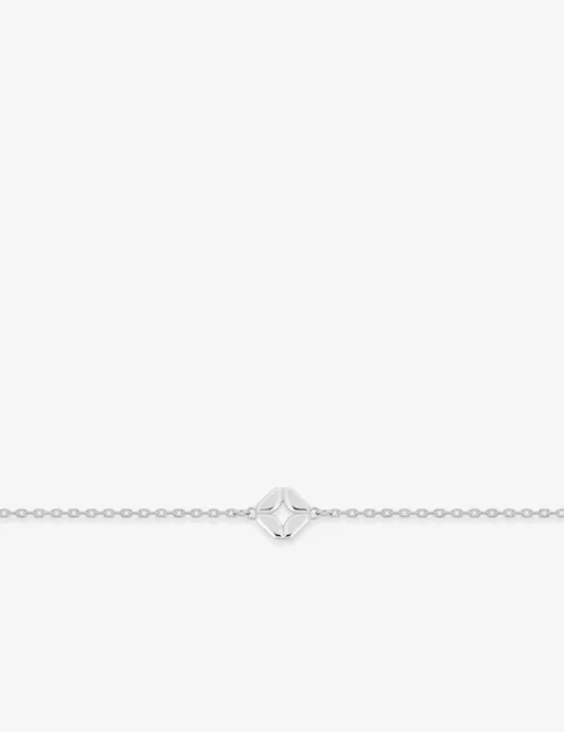 Bracelet argent 925 ‰ rhodié motif "étoile" SO OR