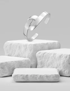 Bracelet argent 925 ‰, rigide SO OR