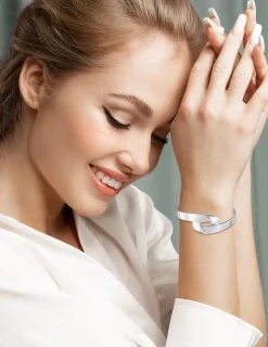 Bracelet argent 925 ‰, rigide SO OR