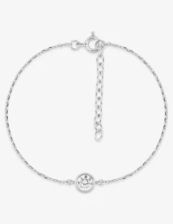 Bracelet argent 925‰ rhodié et oxyde de zirconium SO OR