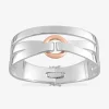 Bracelet bicolore argent 925 ‰, tout métal, fantaisie SO OR