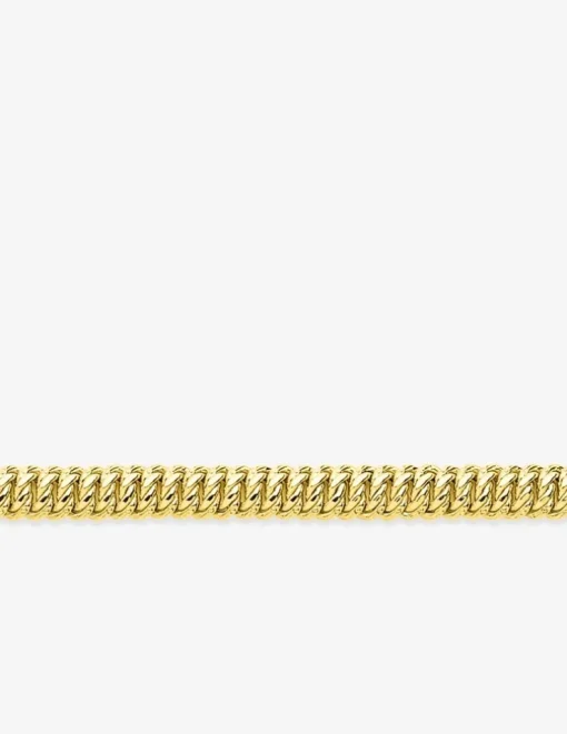 Bracelet Bracelet chaîne américaine 7,5 mm en or jaune 750‰ SO OR