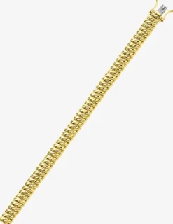 Bracelet Bracelet chaîne américaine 7,5 mm en or jaune 750‰ SO OR