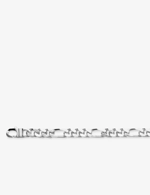 Bracelet Bracelet chaîne en argent 925‰ rhodié figaro SO OR
