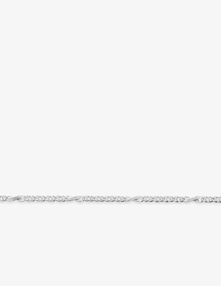 Bracelet Bracelet chaîne en argent 925‰ rhodié SO OR