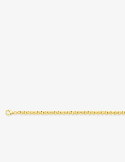 Bracelet Bracelet chaîne jaseron plaqué or SO OR