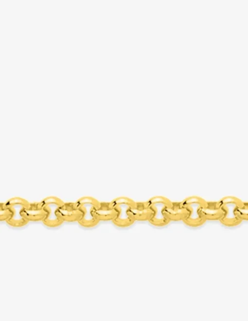 Bracelet Bracelet chaîne jaseron plaqué or SO OR