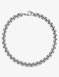 Bracelet Bracelet chaîne jaseron acier 5 mm SO OR