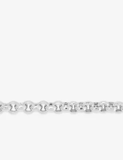 Bracelet Bracelet chaîne jaseron argent 925‰ rhodié 8 mm SO OR