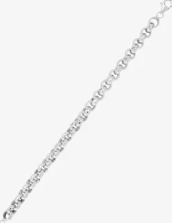 Bracelet Bracelet chaîne jaseron argent 925‰ rhodié 8 mm SO OR