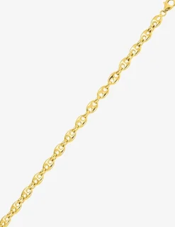 Bracelet Bracelet maille grain de café 5 mm plaqué or SO OR