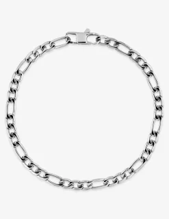 Bracelet Bracelet maille alternée 1+3 4,5 mm acier SO OR