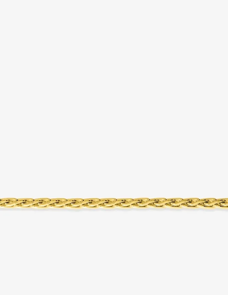 Bracelet Bracelet maille palmier plaqué or SO OR