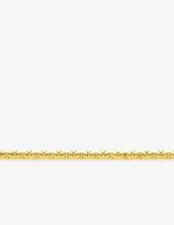 Bracelet Bracelet maille haricot 3 mm plaqué or SO OR