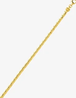 Bracelet Bracelet maille haricot 3 mm plaqué or SO OR