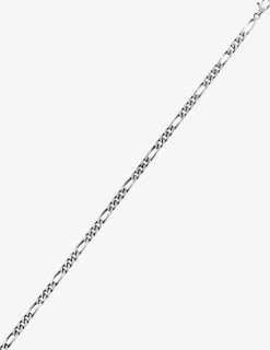 Bracelet Bracelet maille alternée 1+3 4 mm argent 925‰ vieilli SO OR