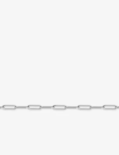Bracelet Bracelet maille forçat rectangle 3 mm acier SO OR