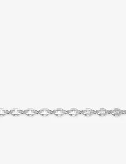 Bracelet Bracelet maille grain de café en argent 925 ‰ rhodié SO OR