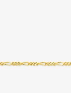 Bracelet Bracelet maille alternée 1+3 2 mm plaqué or SO OR