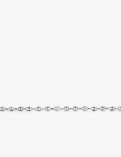 Bracelet Bracelet maille grain de café 4 mm argent 925‰ rhodié SO OR