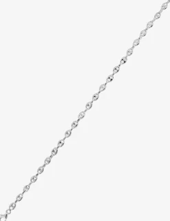 Bracelet Bracelet maille grain de café 4 mm argent 925‰ rhodié SO OR
