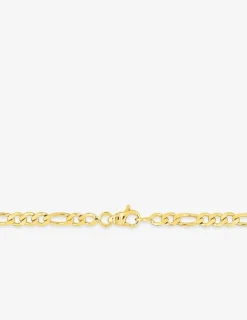 Bracelet Chaine alternée 1+3 en or jaune 375 ‰ 4 mm de largeur SO OR