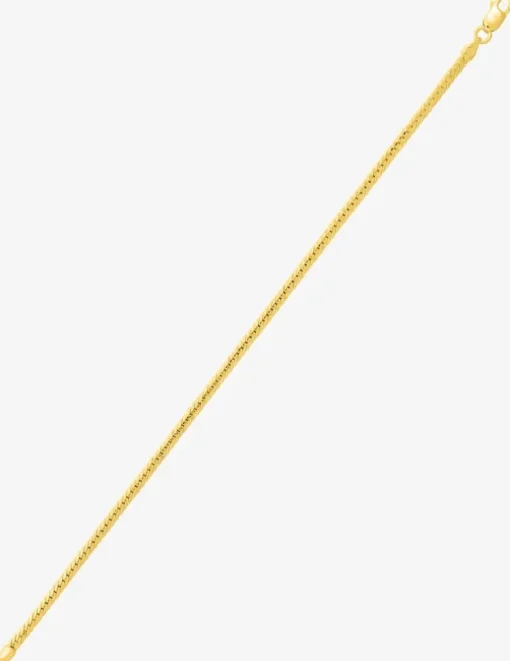 Bracelet Chaîne anglaise en or jaune 375 ‰ SO OR