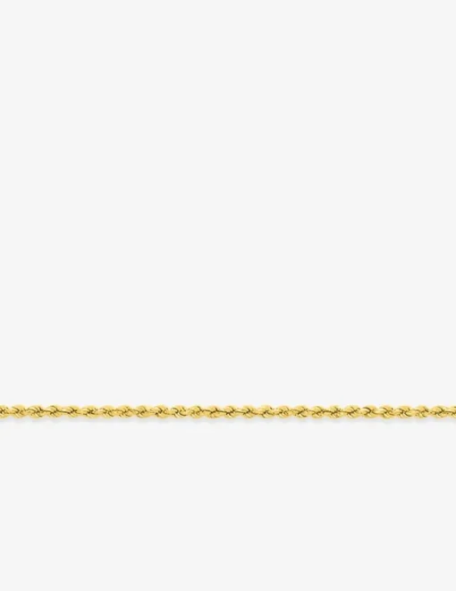 Bracelet Chaîne corde en or jaune 375 ‰ SO OR