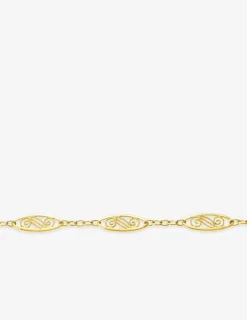 Bracelet Chaîne filigrane or jaune 375 ‰ SO OR