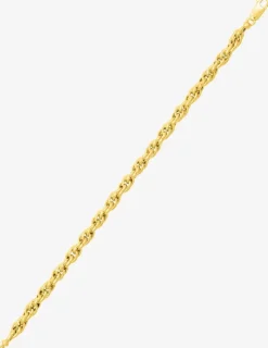 Bracelet Chaîne forçat en or jaune 375 ‰ SO OR