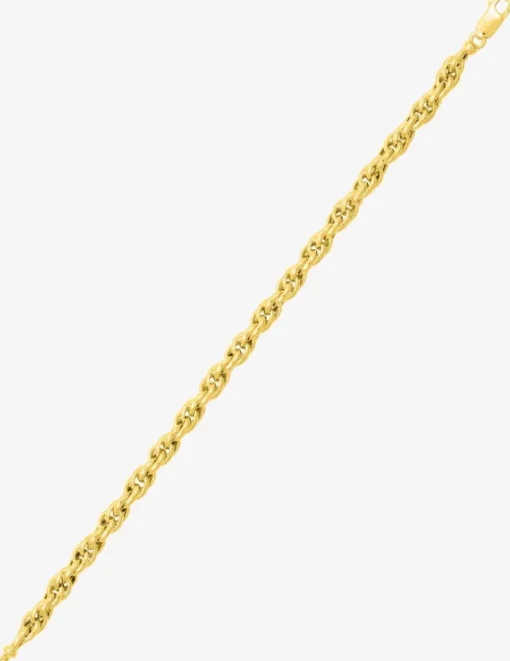 Bracelet Chaîne forçat en or jaune 375 ‰ SO OR