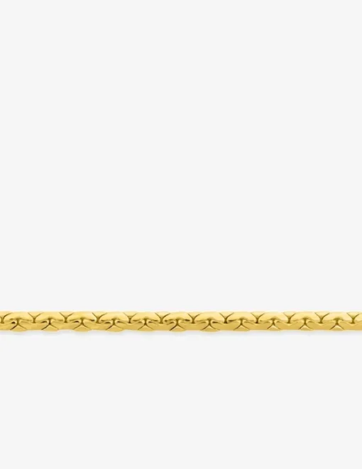 Bracelet Chaîne haricot en or jaune 375 ‰ SO OR