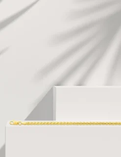 Bracelet Chaîne maille S en or jaune 375 ‰ SO OR