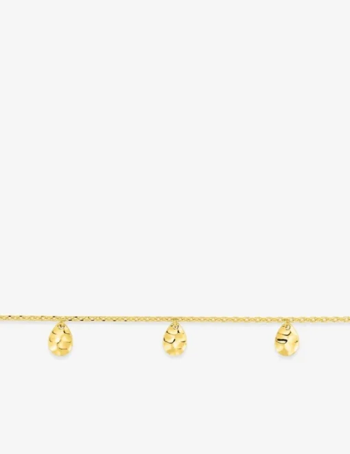 Bracelet charms plaqué or SO OR