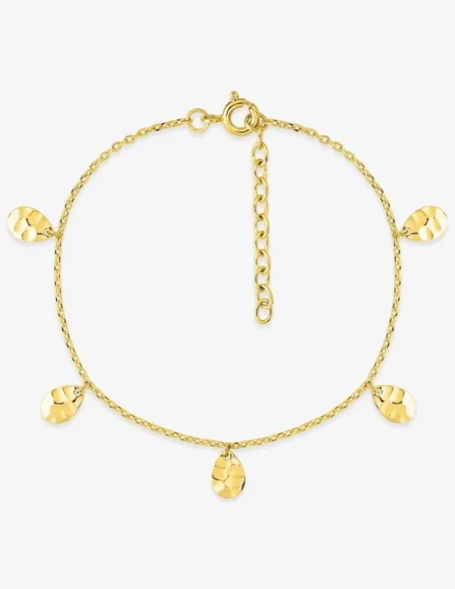 Bracelet charms plaqué or SO OR